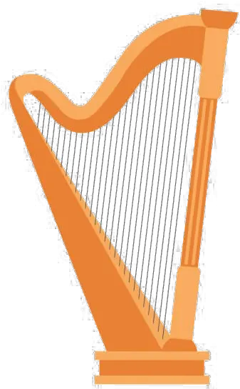 Gold Harp Transparent Harp Png Harp Png
