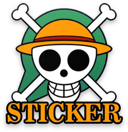 App Insights One Piece Sticker Pack Apptopia One Piece Insignia Png Calavera Icon