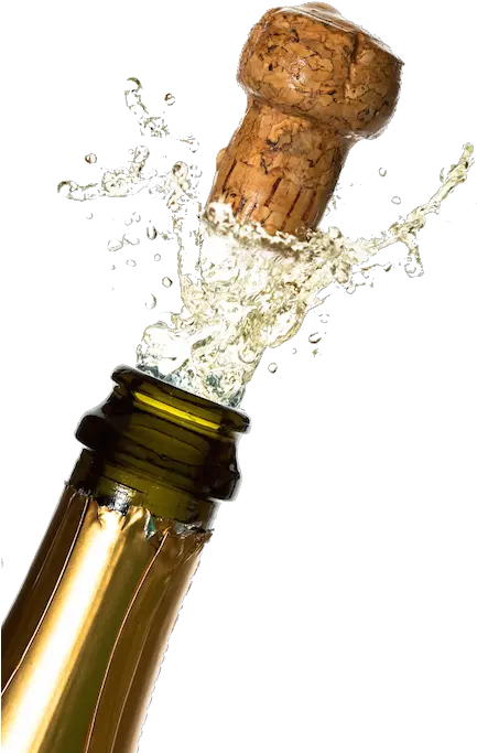 Champagne Bottle Png Image With Popping Champagne Cork Emoji Champagne Bottle Png