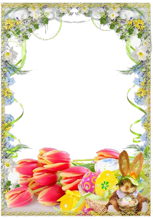 Easter Border Png Transparent Images Transparent Background Easter Border Easter Lily Png png