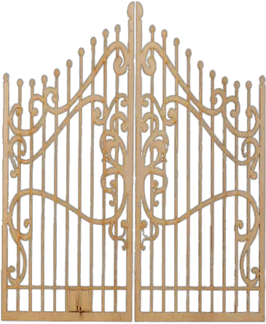 Elegant Wooden Gate Transparent Png Gate Png Gate Png