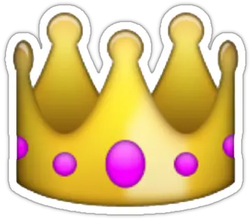 Transparent Stickers Emoji Crown Just Crown Emoji Png Iphone Tumblr Transparent Stickers