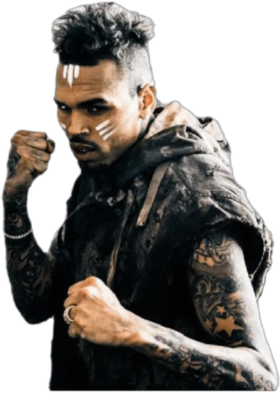 Freesticker Chrisbrown Chris Brown Milocafarias6 Chris Brown Spiked Hair Png Chris Brown Transparent
