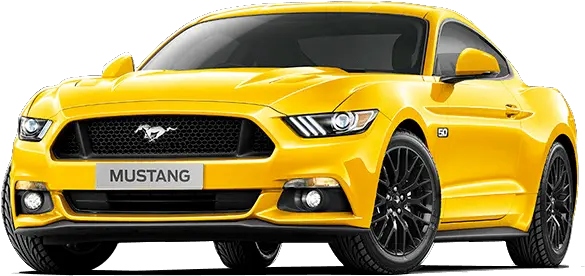 Yellow Ford Mustang Png Clipart Mart Gt Car Price In India Mustang Logo Clipart