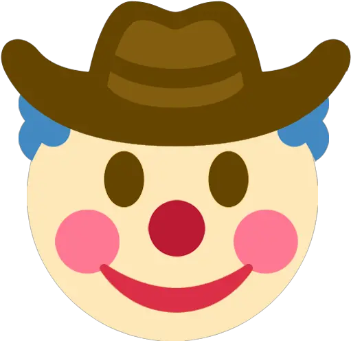 Clowncowboy Emoji Clown Transparent Png Clown Emoji Png