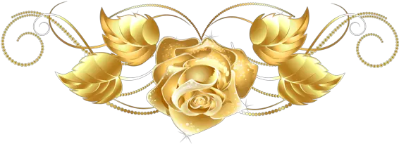 Golden Rose Png Photo Gold Wedding Flowers Png Rose Gold Png