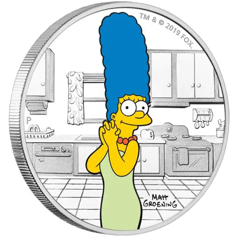 Marge Marge Simpson Coin Png Simpson Png