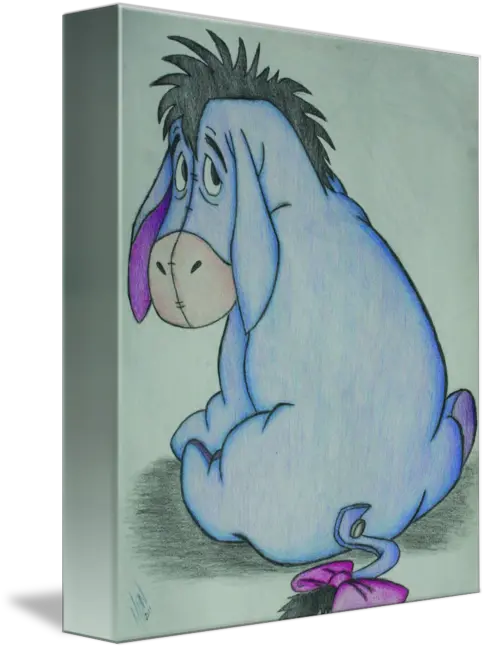 Eeyore By Makayla Newberry Eeyore Winnie The Pooh Painting Png Eeyore Transparent