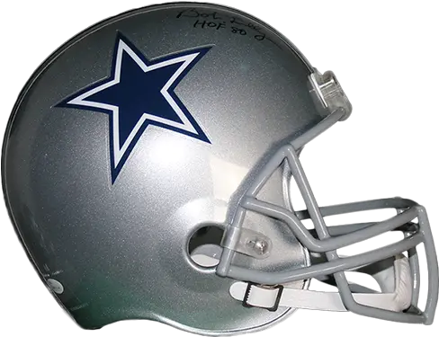 Bob Lilly Autographed Dallas Cowboys Revolution Helmets Png Cowboys Helmet Png