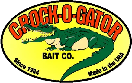 Crock Ogator Bait Company Label Png Gator Logo Png