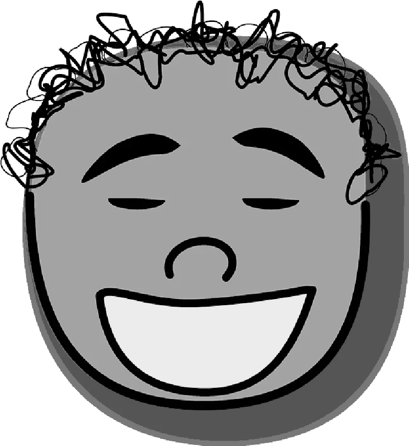 Download Avatar Curly Face Happy Angry Face Clipart Png Laughing Face Emoji Transparent