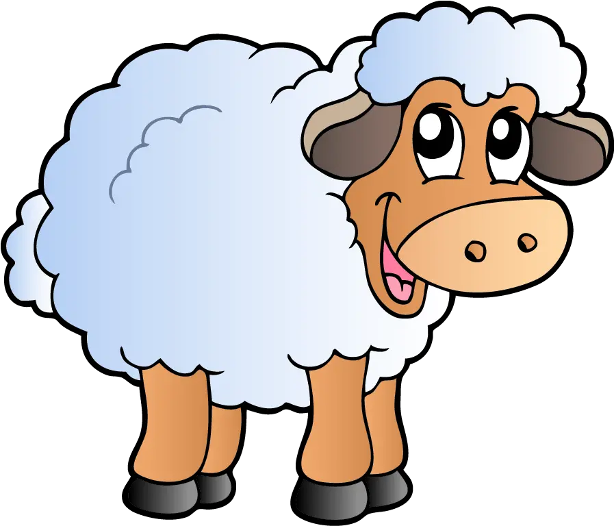 Sheep Clipart Cartoon Transparent Free For Sheep Cartoon Images Png Sheep Transparent Background