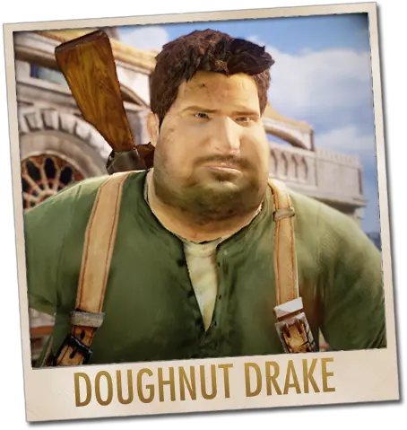 Drake Uncharted 3 Doughnut Drake Png Uncharted 4 Png