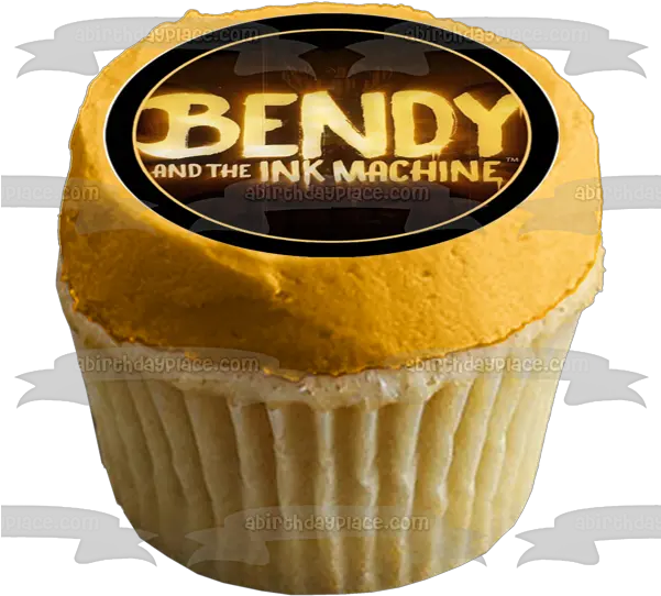 Bendy And The Ink Machine 25 Ct Cupcakes Edible Cupcake Baking Cup Png Bendy And The Ink Machine Icon
