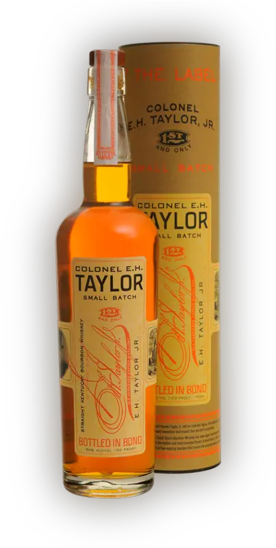 Eh Taylor Colonel Eh Taylor Straight Rye Whiskey Png Whiskey Bottle Png