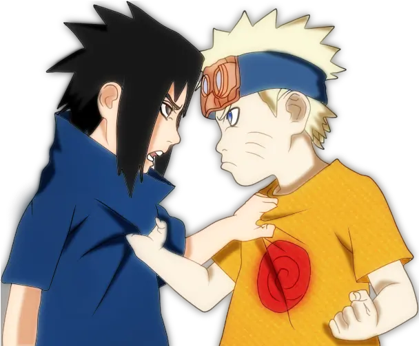 Download Hd Naruto And Sasuke As Kids Sasuke Naruto Png Sasuke Transparent