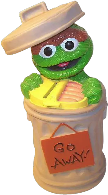 Grouch Sesame Street Trash Can Costume Hat Png Oscar The Grouch Transparent
