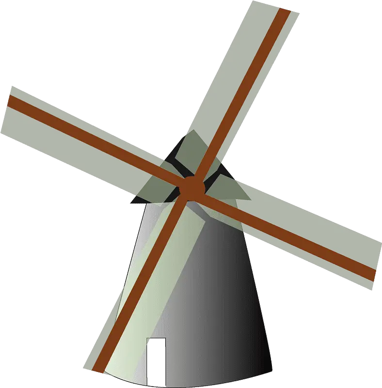 Windmill Clipart 2d Windmill Png Dutch Windmill Icon