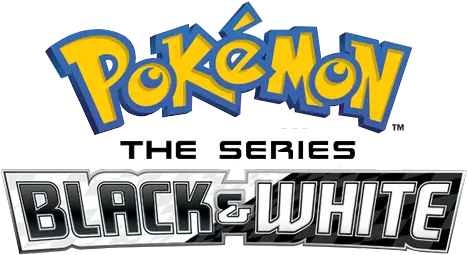 Black White Pokemon Black And White Logo Png Pokemon Logo Black And White