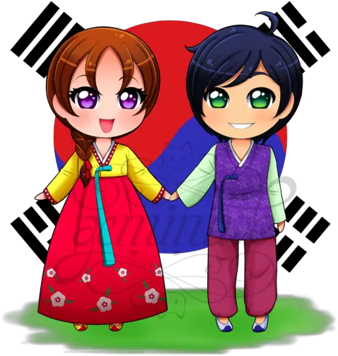 Lantern Clipart Korean Transparent Free For Korean Traditional Clothes Cartoon Png Korean Flag Transparent