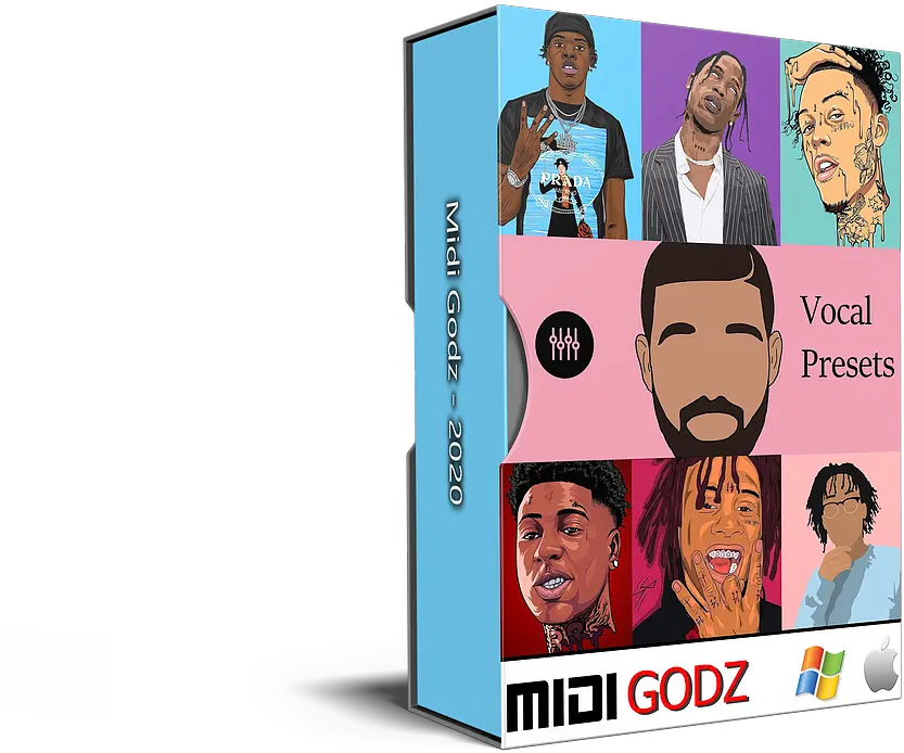 Rap Sing Vocals Presets Midi Godz Free Midi Loops Drake 6ix9ine Da Baby Lil Baby Midi Godz Midi Png 6ix9ine Png