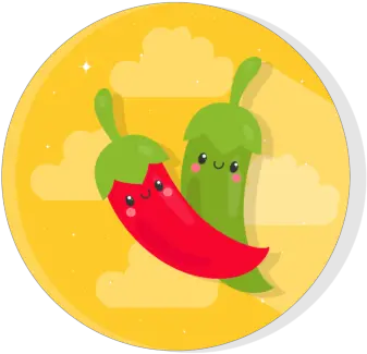 Flat Icon Kawaii Chili Graphic By Uppoint Design Png Chili Icon