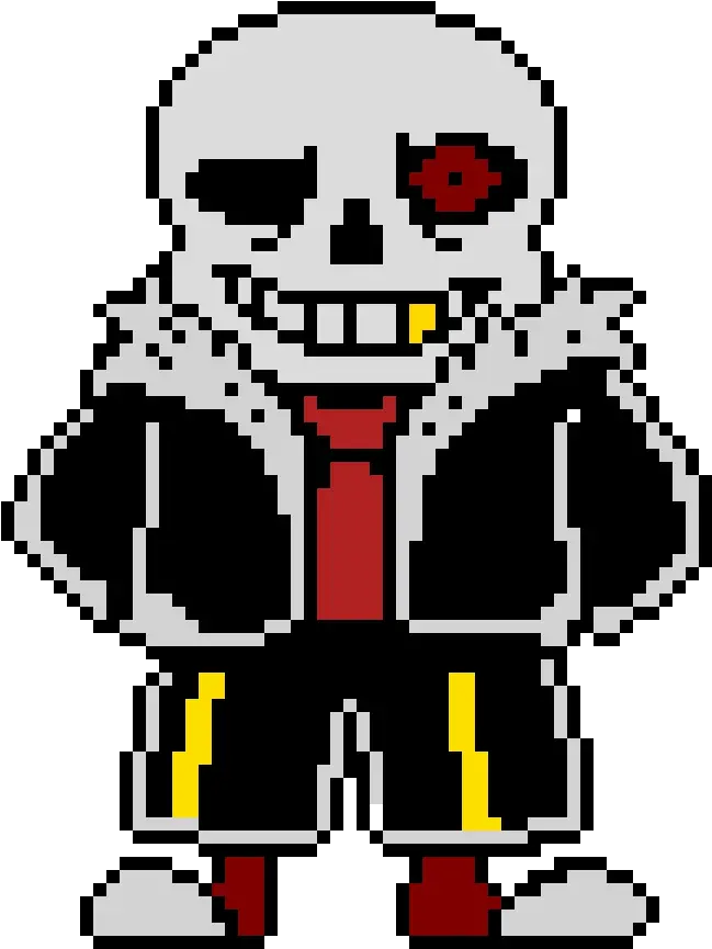 Pixilart Undertale Sans Png Sans Sprite Transparent