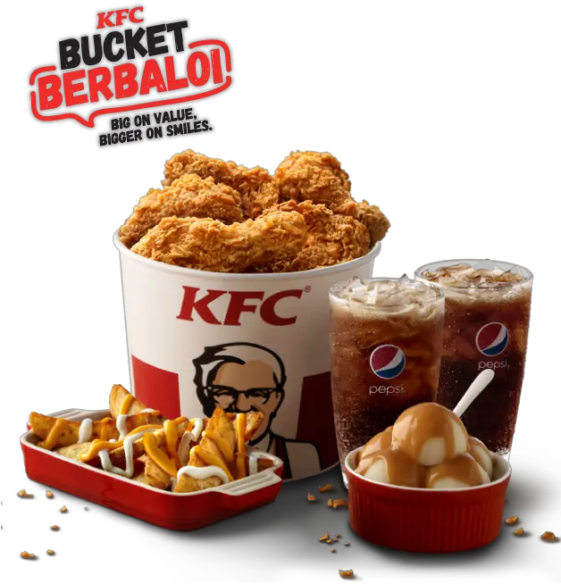 Pin Harga Kfc Bucket Berbaloi 2019 Png Kfc Bucket Png