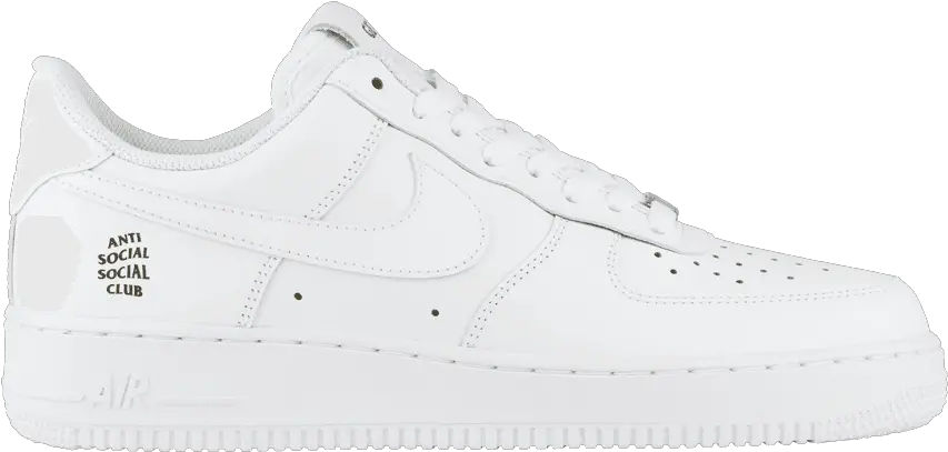 Anti Social Club X Air Force 1 Low Nike Son Of Off White Extra Credit Af1 Png Anti Social Social Club Logo