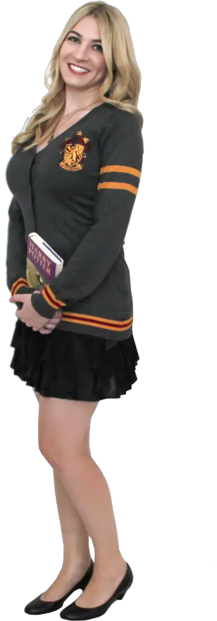 Hermione Granger U0026 The Cool Cardigan Bows And Bats Girl Png Hermione Granger Png