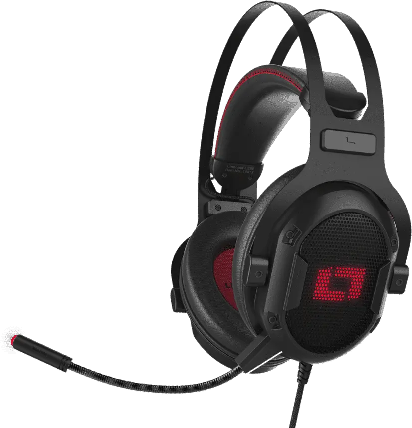 Lioncast Lx60 Usb Rgb Gaming Headset Lioncast Lx60 Png Gaming Headset Png