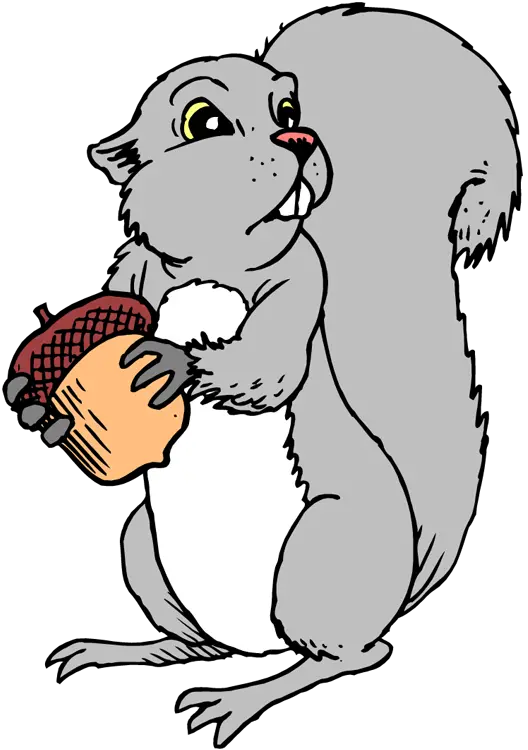Free Png Images Dlpngcom Gray Squirrel Clipart Squirrel Clipart Png