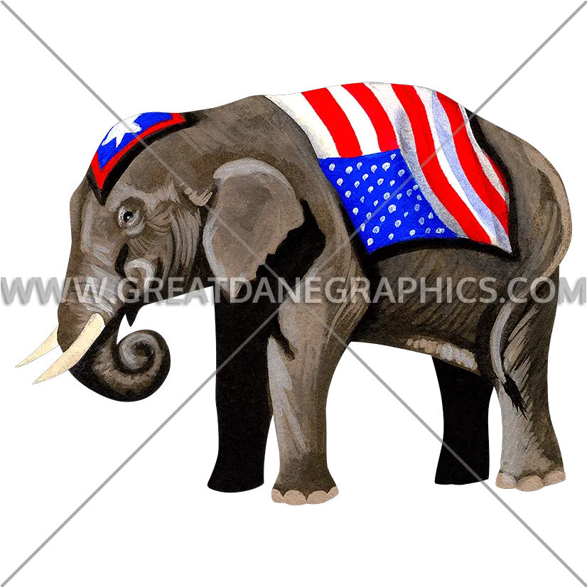 Republican Elephant Indian Elephant Png Republican Elephant Png