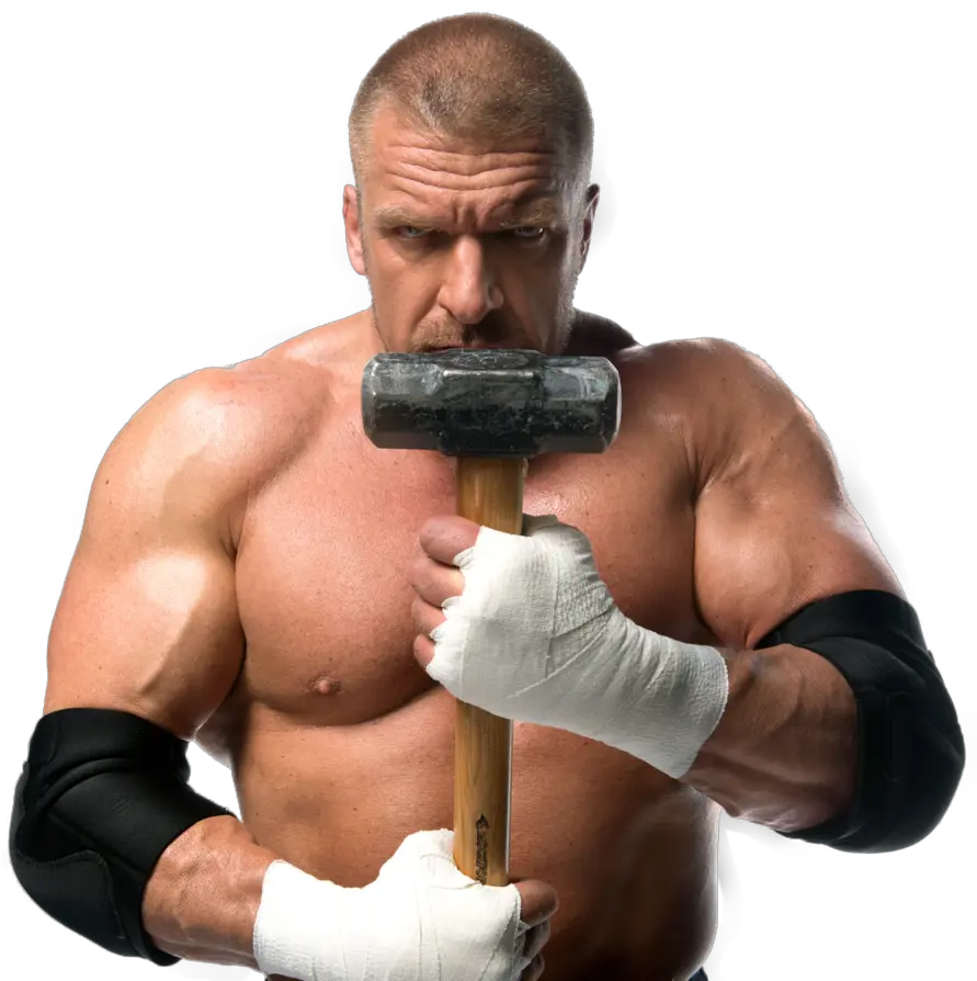 Download Triple H Png Photo Triple H With Hammer Triple H Png