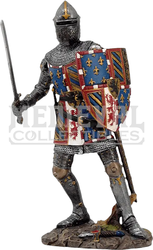 Crested Medieval Knight Statue 37019 1025455 Png Medieval Knight Transparent Medieval Png