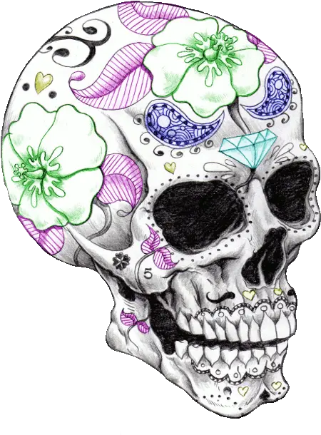 Steam Community Sugar Skull Free Adult Coloring Pages Png Skeleton Gif Transparent