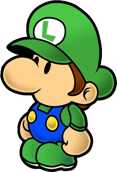 Babysit Baby Luigi Tynker Paper Mario Baby Luigi Png Luigi Png