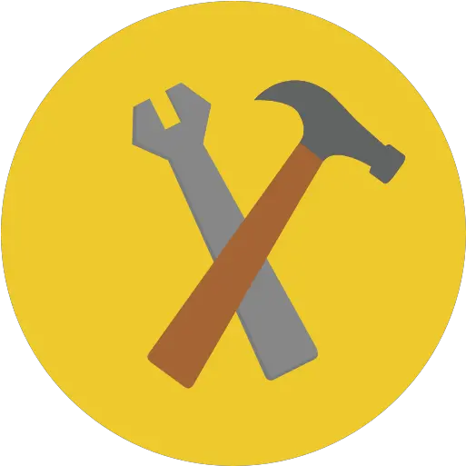 Tools Settings Hammer Wrench Repair Circle Hammer Icon Png Hammer Icon Png