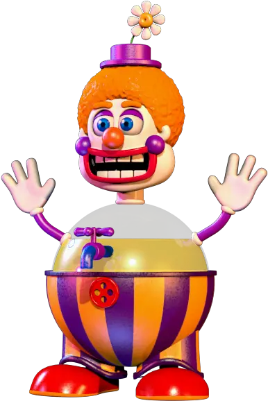 Minor Animatronics Five Nights Lemonade Clown Fnaf Png Fnaf Png