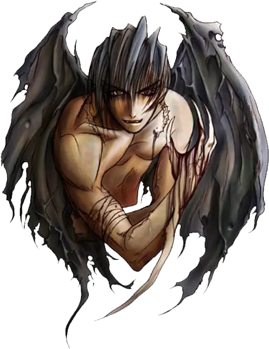 Vampire G Half Man Half Demon Anime Png Sasuke Transparent