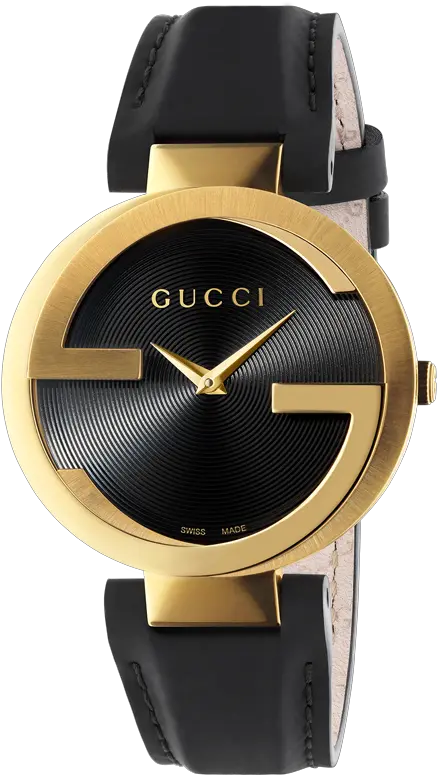 Gucci Watch Png Image Gucci Watch Gold And Black Watch Transparent Background