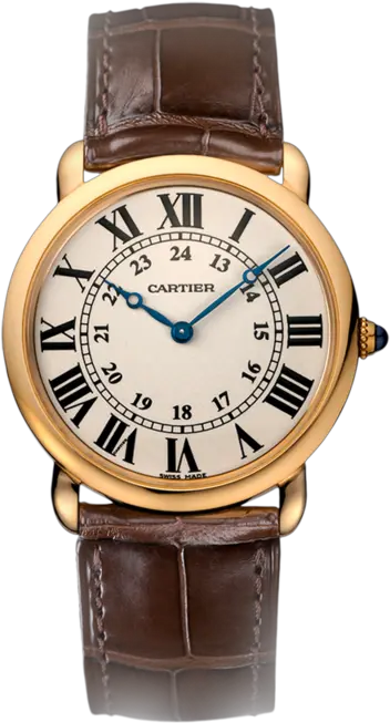 Png Watches Cartier Ronde Solo Watch Transparent Background