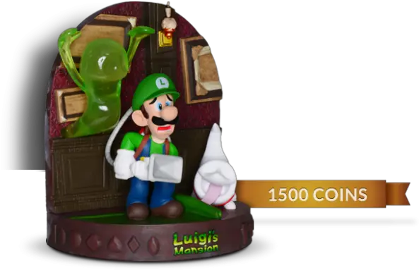 Download Leave A Comment Dr Luigi Mario Full Size Png Mansion Club Nintendo Statue Dr Mario Png