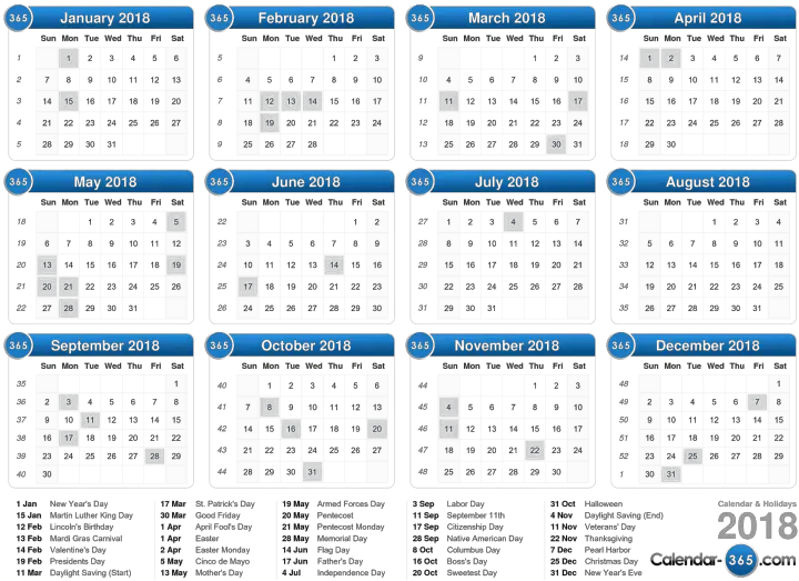 Download 2018 Calendar Png Clipart Background Free 2001 Year Calendar Calendar Transparent Background