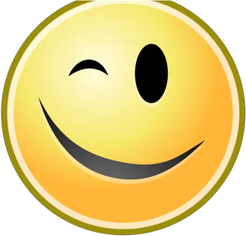 Smile Clipart Smiley Face Facebook Credits Png Wink Emoji Transparent