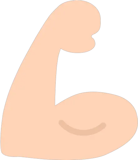 Flexed Biceps Emoji Muscle Braccio Di Ferro Emoticon Png Muscle Emoji Png