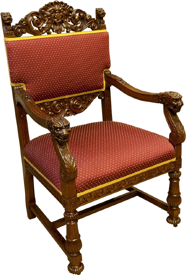 Download Carved Throne Chair Chair Full Size Png Image Throne Throne Png