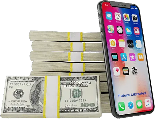 Save Money Money And A Phone Png Save Money Png