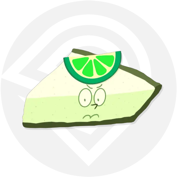 Download Key Lime Pie Green Peridot Is A Angry Little Lemon Png Lime Slice Png