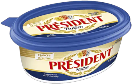 President Spreadable Butter Président Cheese President Spreadable Butter Png Stick Of Butter Png